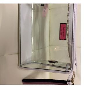 Kate spade medium cosmetic see-through wristlet